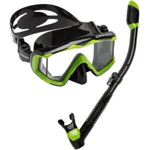 Cressi Pano 3 & Supernova Dry (Black/Lime) Cressi Pano 3 & Supernova Dry (Black/Lime)