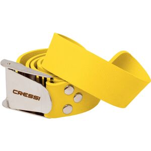 cressi Quick-Release Elastic Belt with Metal Buckle Yellow One Size cressi Quick-Release Elastic Belt with Metal Buckle Yellow One Size