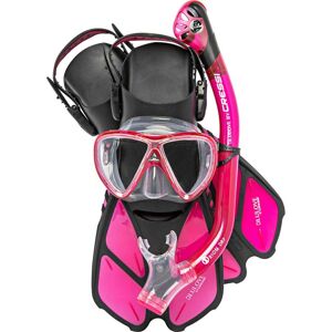 Cressi Bonete Pro Dry Set Translucent Pink S/M Cressi Bonete Pro Dry Set Translucent Pink S/M