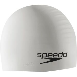 Speedo Unisex-Adult Swim Cap Silicone White Speedo Unisex-Adult Swim Cap Silicone White