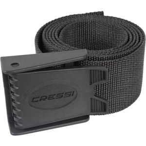 Cressi Nylon Weight Belt w/Plastic Buckle Black Cressi Nylon Weight Belt w/Plastic Buckle Black