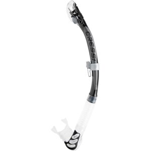 Cressi Alpha Ultra Dry Snorkel (Black/Silver) (ES258055) Cressi Alpha Ultra Dry Snorkel (Black/Silver) (ES258055)