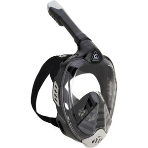 CRESSI Bali Full Face Mask Black/Grey L/XL - Unisex Integral Snorkel Mask, Anti CRESSI Bali Full Face Mask Black/Grey L/XL - Unisex Integral Snorkel Mask, Anti