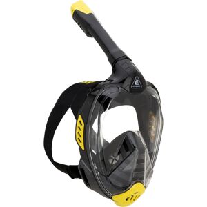 CRESSI Bali Full Face Mask Black/Yellow L/XL - Unisex Integral Snorkel Mask, Ant CRESSI Bali Full Face Mask Black/Yellow L/XL - Unisex Integral Snorkel Mask, Ant