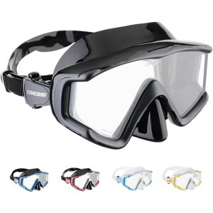 CRESSI Liberty Triside Mask - Panoramic 3 Glass Mask for Diving and Snorkelling, CRESSI Liberty Triside Mask - Panoramic 3 Glass Mask for Diving and Snorkelling,