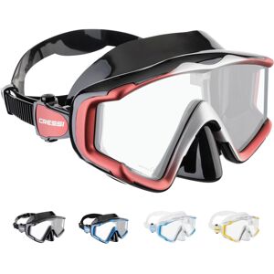 CRESSI Liberty Triside Mask - Panoramic 3 Glass Mask for Diving and Snorkelling, CRESSI Liberty Triside Mask - Panoramic 3 Glass Mask for Diving and Snorkelling,