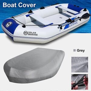 Unbranded (As show, One size) Gray Inflatable Boat Cover 230*165*46cm, Oxford Kayak Canoe Unbranded (As show, One size) Gray Inflatable Boat Cover 230*165*46cm, Oxford Kayak Canoe