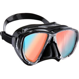 CRESSI Big Eyes Mask Black/Black 380 UV Bluee/Orange Lenses - Single Big Eyes Ma CRESSI Big Eyes Mask Black/Black 380 UV Bluee/Orange Lenses - Single Big Eyes Ma