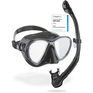 Cressi Big Eyes Evolution Mask & Alpha Ultra Dry Snorkel - Dive Combo Set, One S Cressi Big Eyes Evolution Mask & Alpha Ultra Dry Snorkel - Dive Combo Set, One S
