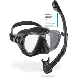 Cressi Big Eyes Evolution & Alpha Ultra Dry - Combo Diving Set Ideal for Snorkel Cressi Big Eyes Evolution & Alpha Ultra Dry - Combo Diving Set Ideal for Snorkel