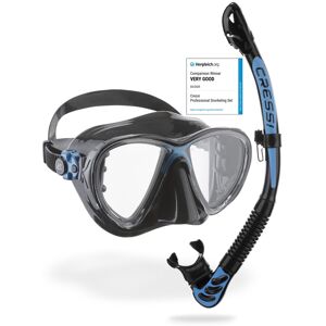 Cressi Unisex's C/Set Big Eyes Evolution+Alpha/UD Snorkeling/Diving Combo, Black Cressi Unisex's C/Set Big Eyes Evolution+Alpha/UD Snorkeling/Diving Combo, Black