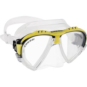Cressi Adult Matrix Snorkelling Mask - Clear/Yellow Cressi Adult Matrix Snorkelling Mask - Clear/Yellow