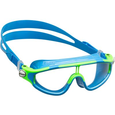 Cressi Kid's Baloo Swim Goggle Mask - Comfort, UV Protection, Adjustable Strap Cressi Kid's Baloo Swim Goggle Mask - Comfort, UV Protection, Adjustable Strap