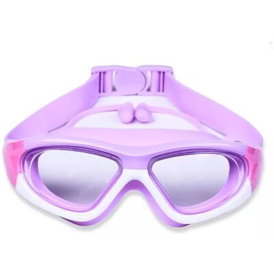Unbranded (Purple) Swimming Antifog Goggles Kids Swim Glasses With Ear Plugs No Leak Anti Unbranded (Purple) Swimming Antifog Goggles Kids Swim Glasses With Ear Plugs No Leak Anti