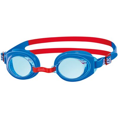 Zoggs Kids' Ripper Junior Swimming Goggles Anti-fog And UV Protection, Blue, Red Zoggs Kids' Ripper Junior Swimming Goggles Anti-fog And UV Protection, Blue, Red