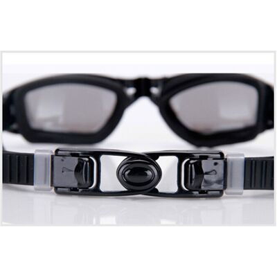 Happyyami anti fog goggles with nose clip and ear plugs for adults black Happyyami anti fog goggles with nose clip and ear plugs for adults black