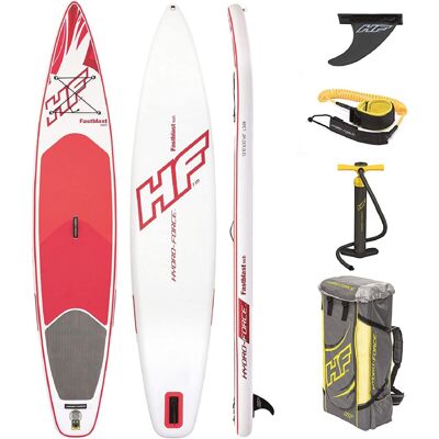 Bestway Hydro Force Fastblast Tech SUP Stand Up Paddleboard Set Red 12 ft 6 Inch Bestway Hydro Force Fastblast Tech SUP Stand Up Paddleboard Set Red 12 ft 6 Inch