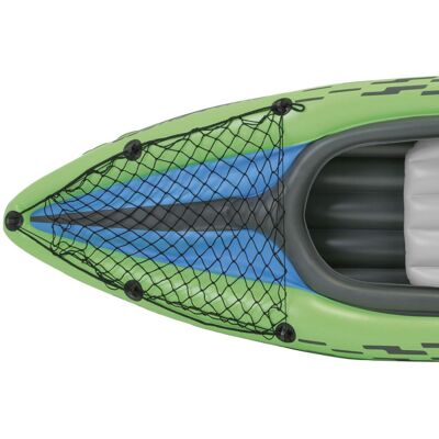 Intex Challenger K1 Inflatable Kayak 274 x 76 x 33cm, 1 Person Kayak Set with Al Intex Challenger K1 Inflatable Kayak 274 x 76 x 33cm, 1 Person Kayak Set with Al