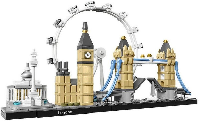 Lego 21034 Architecture Skyline Model Building Set, London Eye, Big Ben, Tower B