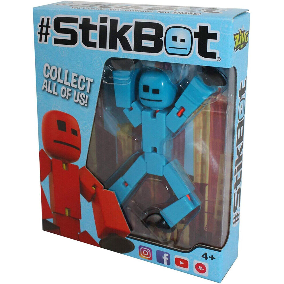 Other Stikbot Single Figure Pack (1x Random colour supplied)