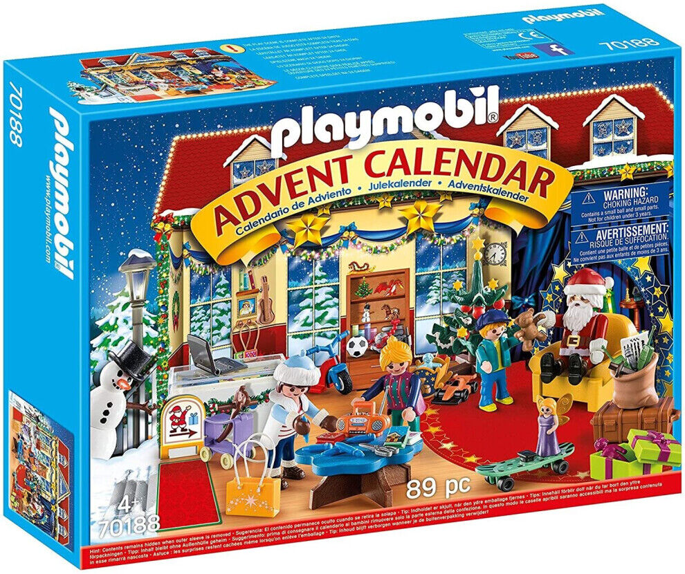 Playmobil 70188 Advent Calendar Toy Role Play Multi-Coloured One Size