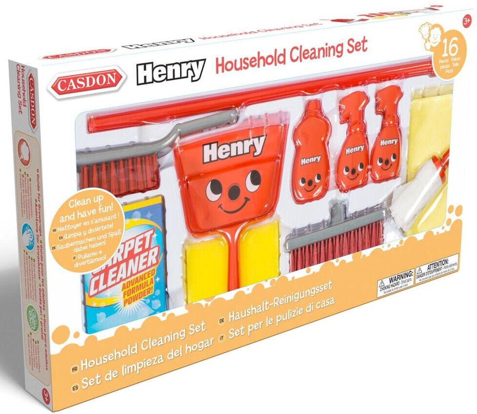 Casdon Henry Hoover Household Cleaning Set