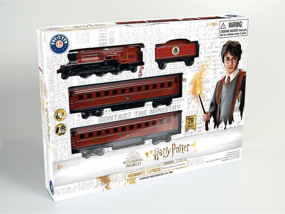 Lionel Trains Harry Potter Hogwarts Express 28-Piece Train Set