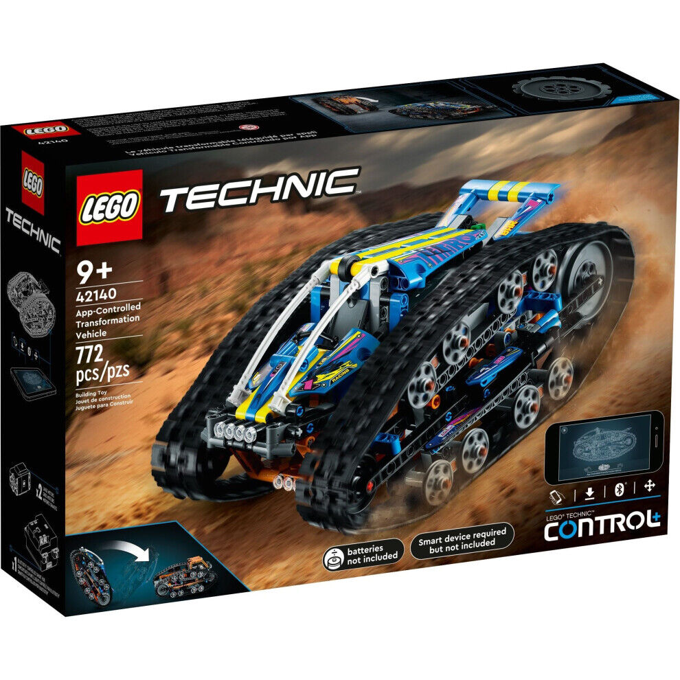 Lego 42140 Technic App-Controlled Transformation Vehicle 2in1 Set, Off Road Remo