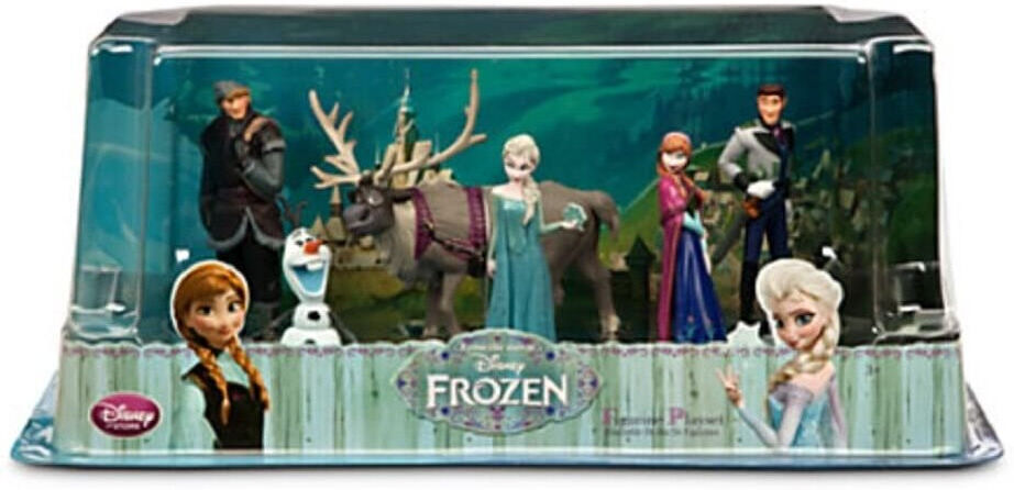 Disney Frozen Exclusive 6-Piece PVC Figure Play Set [Anna, Elsa, Hans,