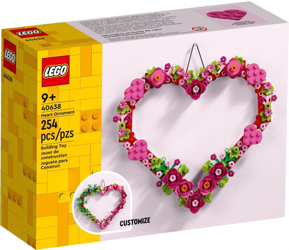 Lego Creator Heart Ornament Set 40638