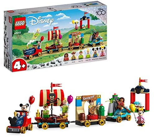 Lego 43212 Disney:Celebration Train Set with Moana, Woody, Peter Pan and Tinker Bell