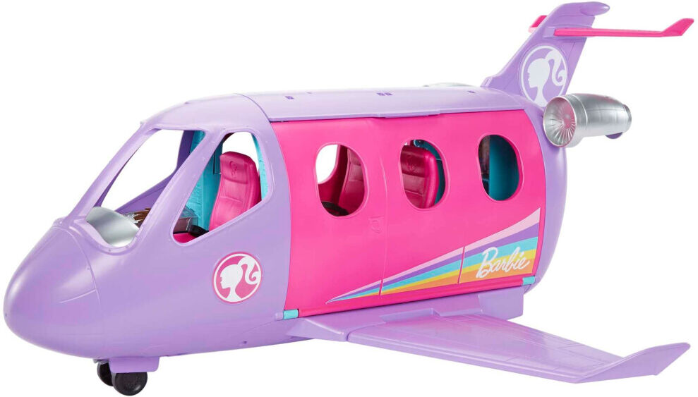 Barbie Airplane Adventures Playset Pilot Doll & 15+ Travel Accessories Including