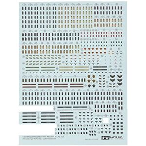 WWII German Insignia Decal Set II - 1/35 Military Model Kit - Tamiya 12641 WWII German Insignia Decal Set II - 1/35 Military Model Kit - Tamiya 12641