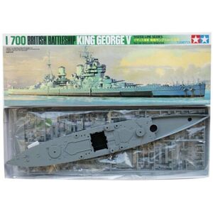 Tamiya HMS King George V Ship Model Kit - 1:700 - Battleship Tamiya HMS King George V Ship Model Kit - 1:700 - Battleship