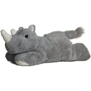 8" Mini Flopsie Rhino Soft Toy - Aurora World 8inch Plush Cuddly New - aurora m 8" Mini Flopsie Rhino Soft Toy - Aurora World 8inch Plush Cuddly New - aurora m
