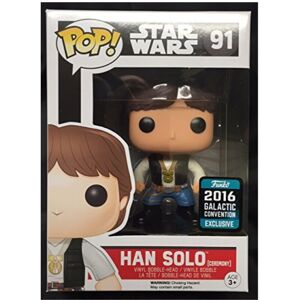 Funko Han Solo Ceremony Vinyl Figurine - Fig. Star Wars - 10cm Funko Han Solo Ceremony Vinyl Figurine - Fig. Star Wars - 10cm