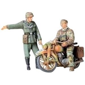 Tamiya 1/35 German Motorcycle Orderly Set Model Kit - Model Kit Tamiya 1/35 German Motorcycle Orderly Set Model Kit - Model Kit