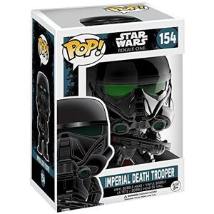Funko POP! 10465 ""Star Wars Rogue One Imperial Death Trooper Chrome Bobble Toy Funko POP! 10465 ""Star Wars Rogue One Imperial Death Trooper Chrome Bobble Toy