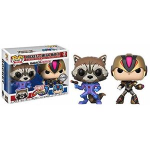 Funko - Figurine Marvel Vs Capcom - 2-Pack Rocket Vs Megaman X Exclu Pop 10cm - Funko - Figurine Marvel Vs Capcom - 2-Pack Rocket Vs Megaman X Exclu Pop 10cm -