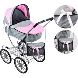 Bibi Doll The Magic Toy Shop Dolls Cambridge Pram Vintage Stroller Doll Buggy with Storage Bibi Doll The Magic Toy Shop Dolls Cambridge Pram Vintage Stroller Doll Buggy with Storage