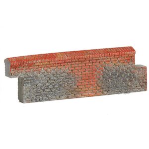 HORNBY Skaledale R8977 Brick Walling Straight - OO Gauge Buildings HORNBY Skaledale R8977 Brick Walling Straight - OO Gauge Buildings