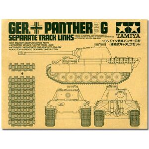 TAMIYA 35171 Panther G Separate Track Link 1:35 Military Model Kit TAMIYA 35171 Panther G Separate Track Link 1:35 Military Model Kit