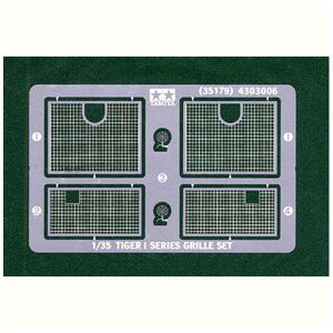 TAMIYA 35179 Tiger 1 Etched Grille 1:35 Military Model Kit TAMIYA 35179 Tiger 1 Etched Grille 1:35 Military Model Kit