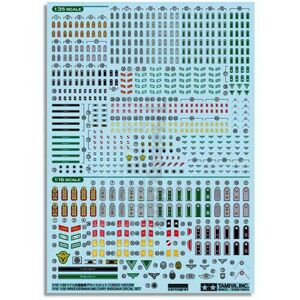 TAMIYA 12625 WW2 Germ Military Insignia 1:16 1:35 Military Model Kit TAMIYA 12625 WW2 Germ Military Insignia 1:16 1:35 Military Model Kit