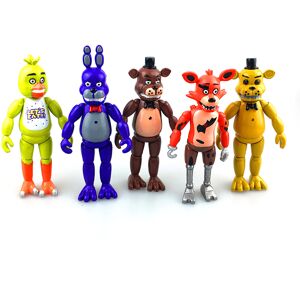 Unbranded 5Pcs/Set Five Nights At Freddy's FNAF - 5.5'' Action Figures Light Toys Gifts Unbranded 5Pcs/Set Five Nights At Freddy's FNAF - 5.5'' Action Figures Light Toys Gifts