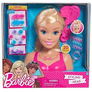 Barbie Glam Party 20 Piece Styling Head Set - Blonde Barbie Glam Party 20 Piece Styling Head Set - Blonde