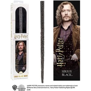 Harry Potter Noble Collection PVC Sirius Black Magic Wand & Bookmark Set Harry Potter Noble Collection PVC Sirius Black Magic Wand & Bookmark Set