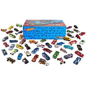 Hot Wheels V6697 50 Diecast Car Pack and Mini Toy Cars Hot Wheels V6697 50 Diecast Car Pack and Mini Toy Cars