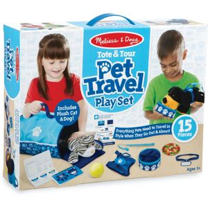Melissa & Doug Blue Tote & Tour Pet Travel Set - Play Set Melissa & Doug Blue Tote & Tour Pet Travel Set - Play Set