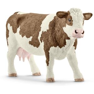 Schleich Farm World Simmental Cow Toy Figure Schleich Farm World Simmental Cow Toy Figure